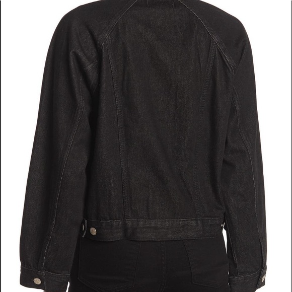 Madewell Raglan Oversized Jean Jacket - Picture 3 of 4